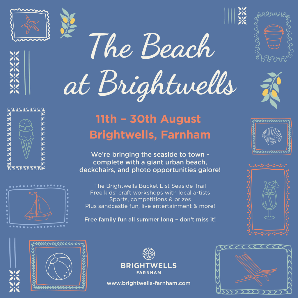 the beach at brightwells graphic